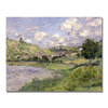 Trademark Fine Art Claude Monet 'Landscape Vetheuil 1879' Canvas Art, 35x47 BL0757-C3547GG